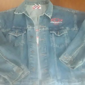 Vintage Chevrolet Jean Jacket size L
